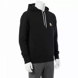 메종키츠네 칠랙스 폭스 패치 클래식 후드티 블랙 IU00355KM0001-BK