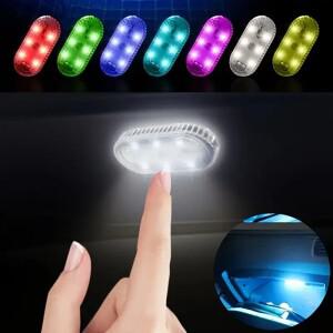 1-20피스 USB 충전식 LED 스케이트보드 조명 스쿠터 롱보드 야간 모험 장식을 위한 형광 언더글로우 램프