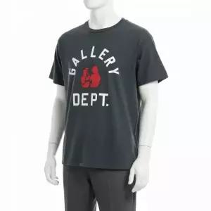 갤러리디파트먼트 25 복싱 머치 반팔 티셔츠 빈티지 블랙 BMT-10075