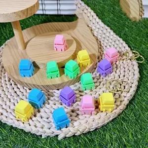 [셀러허브 가전][보리심] 적용 DIY 5개세트 키캡 키링 4구 키보드 클리커 딸깔이 R1006 (46129444)