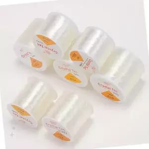 수공예 액세서리 제작 투명 신축 연결선 팔찌 목걸이 만들기 재료 DIY 장신구