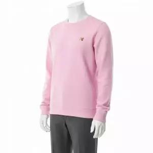 메종키츠네 폭스헤드 패치 레귤러 맨투맨 스웨트셔츠 LW00302KM0001-P630