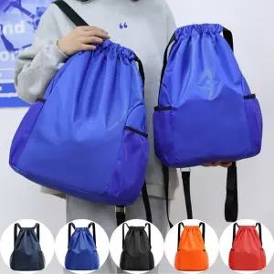 스트링백 아웃도어 남여 공용 여행용 포캣 방수 가방/소형/등산/백팩/가벼운/접이식/배낭/휴대용/등산용/