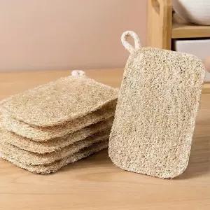 JP 천연 수세미 주방 수세미 6P 1세트