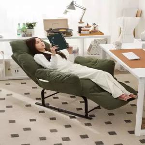 접이식 소파침대 리클라이너 1인용 소파겸용침대 미니 의자 좌식 쇼파베드 패브릭 소파