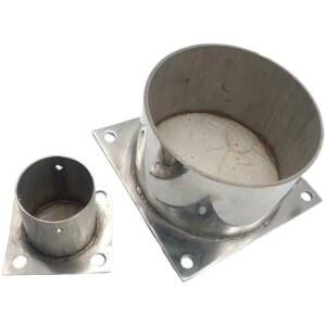 앙카플레이트 기둥 원형 앙카판 부품 17 80 베이스판 커버 높이 고정 앙카 전용