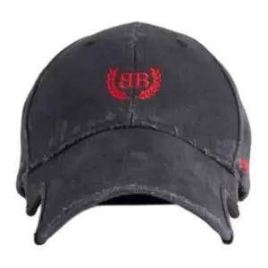 [발렌시아가] 클래식 볼캡 페이디드 블랙 레드 138611542