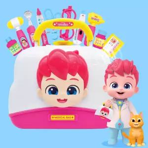 핑크퐁 베베핀 의사가방 병원놀이 세트