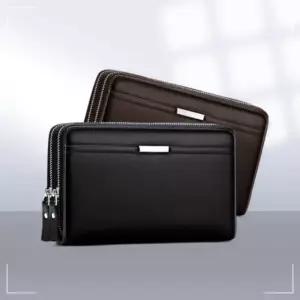 클러치백 남성용 지갑겸용 핸드폰수납 클러치 손가방 여행용 20I W9567CE 커피