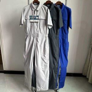 미술작업복 카키 그레이 블랙 의류 점프수트