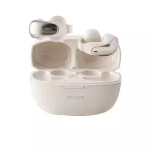 아이리버 오픈형 무선 블루투스 이어폰 C타입 화이트/휴대폰/스마트폰/커널형/핸드폰/통화/귀찌/미니/통화