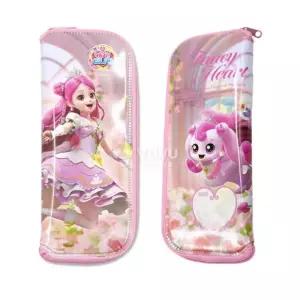 8000 프린세스 캐치 티니핑 하츄핑 멀티 케이스 지퍼 수저집 1개 수저케이스 파우치 소풍 도시락 휴대용 캐릭터