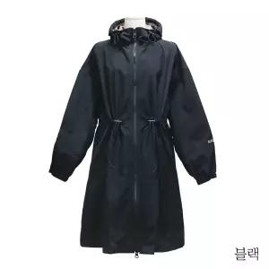 버버리 후드 모던 롱 윈드브레이커