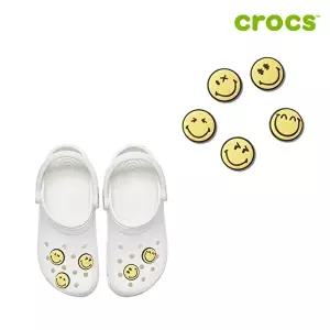 [크록스][크록스 정품] 스마일리월드 지비츠 5개 세트 10015113