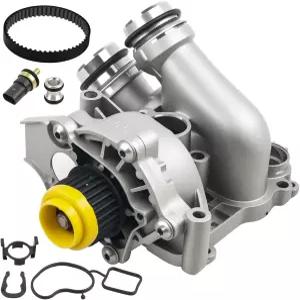 벨트가 장착된 워터 펌프 아우디 A3 A4 TT VW 티구안 제타 골프 GTI 에오스 비틀 CC 2.0T TSI 교체