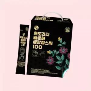 흑도라지 배 쌍화 생강청 스틱 100포 대용량 건강스틱 선물 판촉 4456500