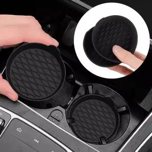 자동차 차량용 컵홀더 패드 실리콘 매트 받침 깔개 7cm 2P