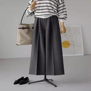 [잇수다랩] 차르룩 핀턱 슬랙스 (숏/롱)