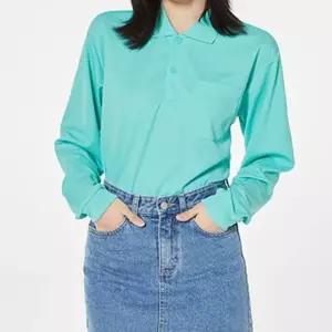 무지 남녀 긴팔티 카라티 여자 반팔 티셔츠 단체티 커플 긴팔티 여성면티 셔츠 여자 빅사이즈반팔티