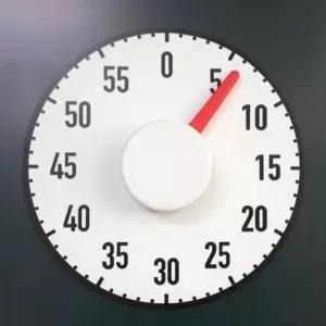 타이머 자석 교육 대형 수업 60분 대형타이머 교육용 태엽식 칠판부착용 용타이머 칠판부착 수업용타이머