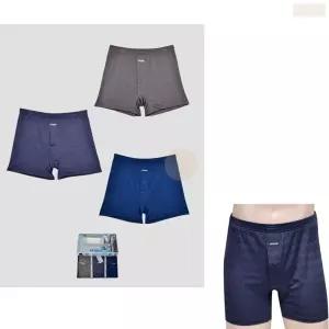 할아버지 속옷 3매 세트 아저씨 팬티 노인 내의 4각팬티 70대 남성