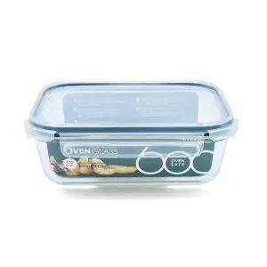 [골드스마일]코멕스 오븐글라스 내열유리 밀폐용기 직사각 4호 1520ml