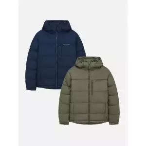 컬럼비아 남성 후드 베이직 패딩 점퍼 2종 택1 C64-YMD331 1812293