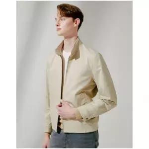 마에스트로 베이지 면 스트레치 헤링턴 블루종 점퍼 MAJU3B907I2 1096170