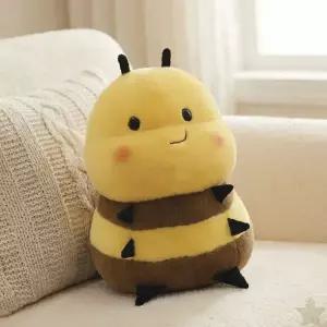 벌 캐릭터 봉제인형 침실 소파 쿠션 베개 애착 동물 캐릭터 인테리어 소품 선물용
