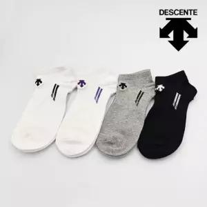 데상트 여성 스니커즈 양말 짧은 숏양말 페이크삭스 여름양말