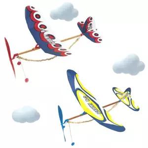 고무동력기 R-1 R-2 핸디 초급용 중급용 고무동력비행기