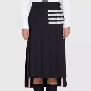 [톰브라운] 드롭백 플레인 울 플리츠 롱 스커트 FGC400V 06146 415 126639811