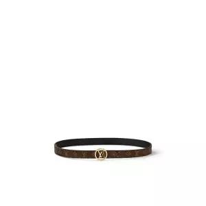 [LOUIS VUITTON]루이비통 서클 35mm 리버서블 벨트 블랙 144790300
