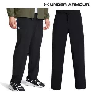 [롯데백화점]언더아머 남성 UA 트레이닝 스포츠 우븐 일자 팬츠 긴바지 블랙 1386556