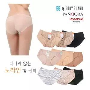 비비안 남영 판도라外 티나지 않는 여성 노라인 헴팬티1종 90~105 1837915