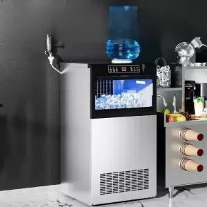 쿨릿 대용량 제빙기 물통형 105kg 일생산 생수통 수도 음식점 겸용 영업용 펜션