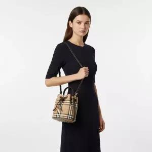 [버버리] 빈티지 체크 미니 버킷백 153469421
