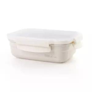 스텐맘 세라믹 컬러직 사각 밀폐 3호 0.85L스테인레스밀폐용기 전자레인지 냉장고정리 다용도반찬통 주방