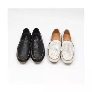 나만의슈즈pd393천연가죽 펀칭로퍼 굽높이3cm