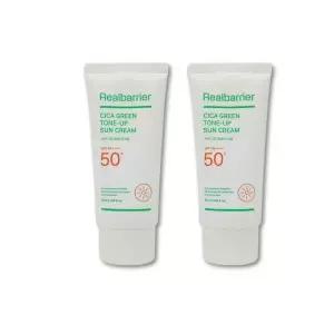 리얼베리어 시카 그린 톤업 선크림(SPF50+) 50ml, 2개