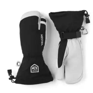 헤스트라 여성 스키 삼지 장갑 3핑거 레저 블랙 M BNA