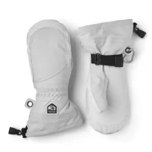 헤스트라 여성 스키 벙어리 장갑 긴목 페일 그레이 XS BNA