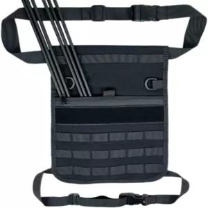 오토미타케 양궁 힙 퀴버 화살 1000D 패브릭 필드 홀더 활 크로스보우 방수 지퍼 포켓과 허리 벨트를 통해