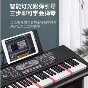 오르간 교회 대형업그레이드버전검정전연령공용 6가지경품 블랙 미니건반