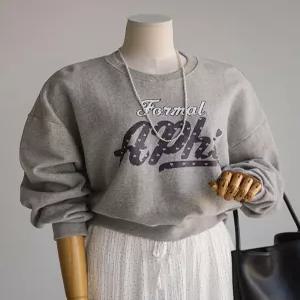 [잇수다랩] 하트닷 레터링 맨투맨