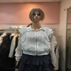 [에고이스트] 숏점퍼 러플 포인트  ES2TZ-800