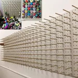 벽걸이 실패꽂이 재봉틀 타공판 실걸이 미싱