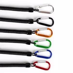 싸파 카라비나 스프링줄 낚시용품 캠핑용품 낚시소품 색상랜덤발송