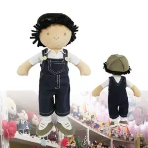 유치원인형 봉제인형 수면인형 보니카소년 멜빵바지 [AEC522]