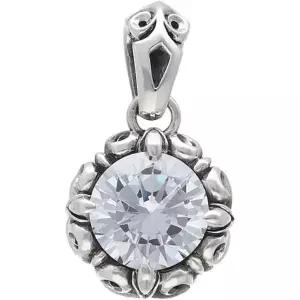 11417416 남자 목걸이 패션 가벼운 심플 마제스피센 합성 루비 한 알 스톤 실버925 펜던트 탑 체인 없음 헤